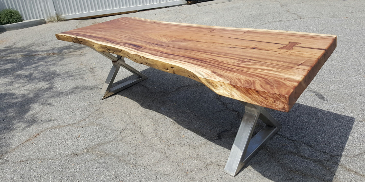  Bàn gỗ nguyên tấm BG023