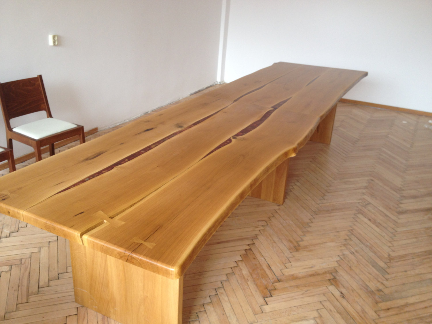  Bàn gỗ nguyên tấm BG026