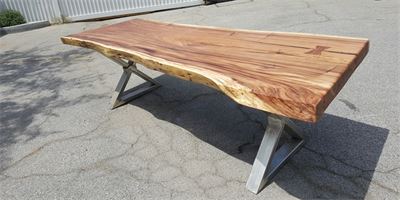 Bàn gỗ nguyên tấm BG023