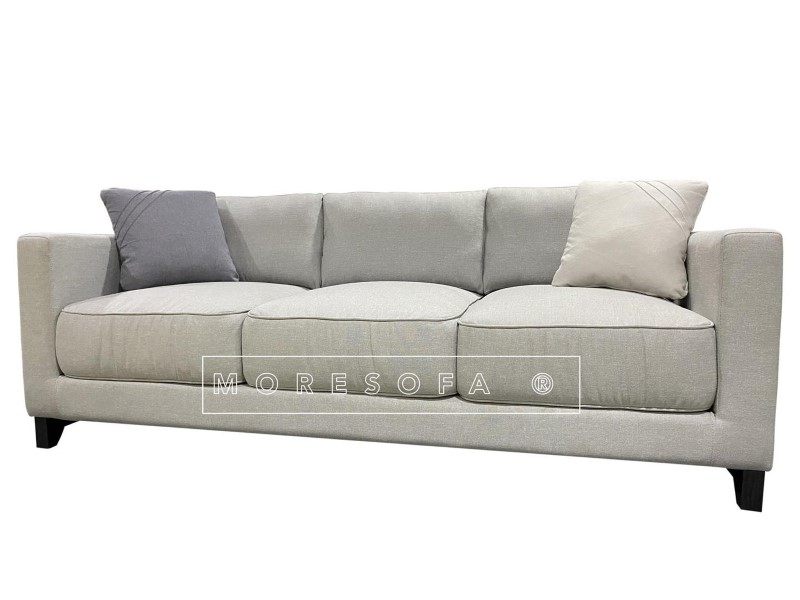 Sofa hiện đại đơn giản bọc nỉ cho phòng khách có không gian hẹp